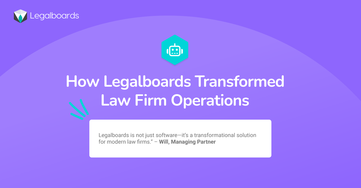 How Legalboards Transformed Law Firm Operations