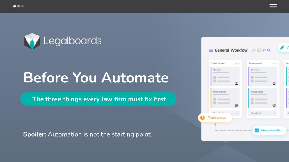 How to Prepare a Law Firm for Automation